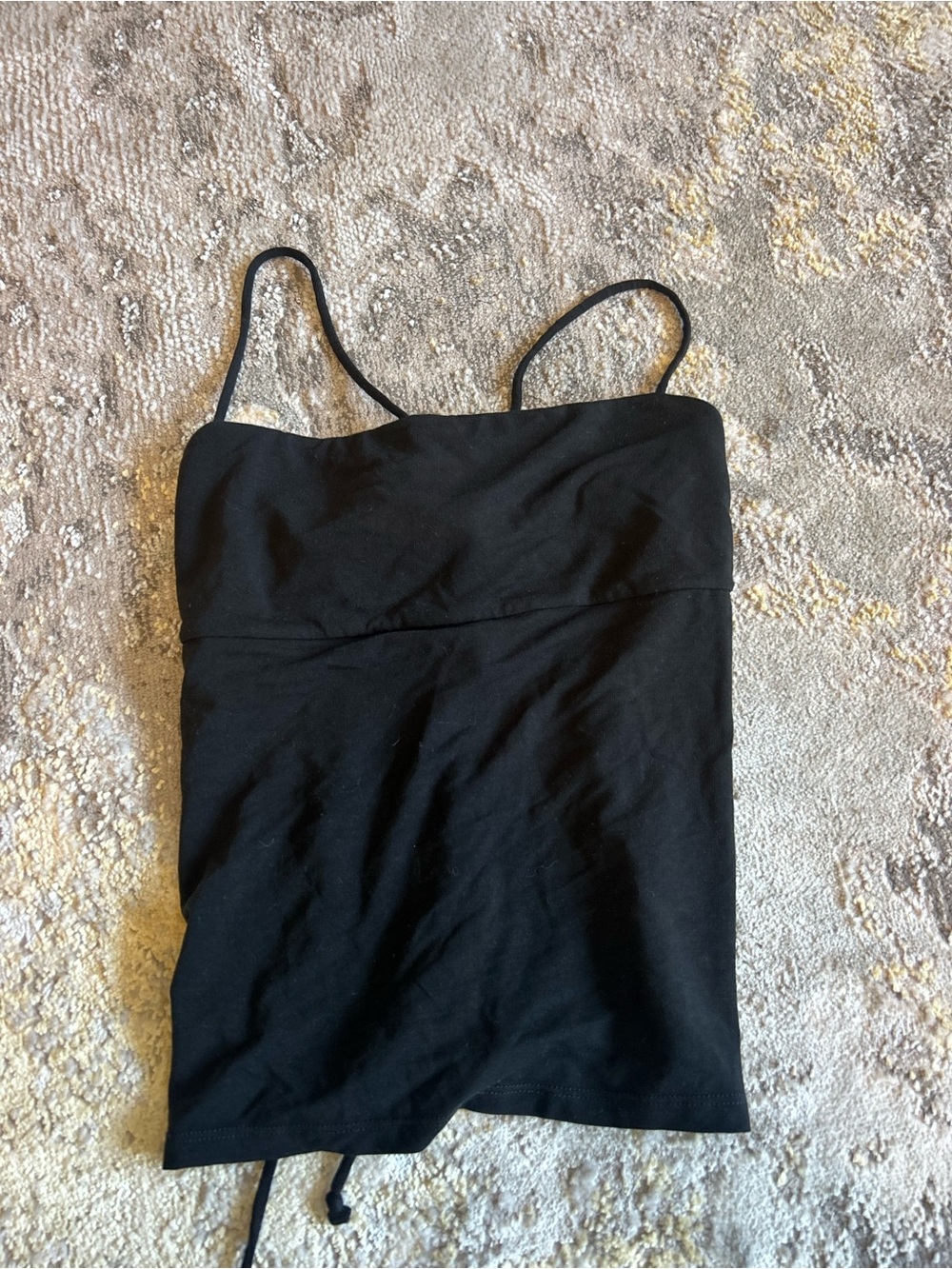 Wilfred Black Spaghetti-Strap Cami